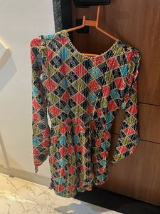 Patterned short Kurti