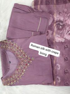 Beautiful Light Purple Suit Set Sale