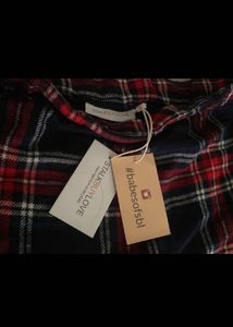 Plaid Top and Pants Set