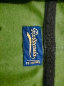 Green Graphic Print Hoodie