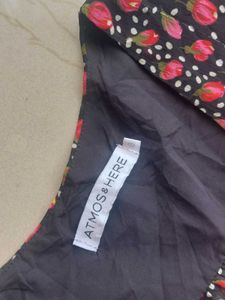 Atmosphere Black Floral Bodycon Mini Dress