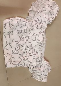 Floral Two-Piece Ruffle Set