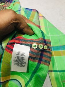 Ralph Lauren 100% Linen Check Shirt