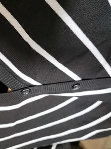 Striped Button-Up Top