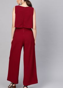 Red jumpsuit