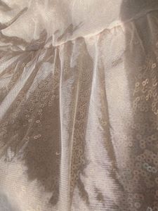 Golden Sequin Partywear Mini Dress