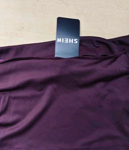 Off Shoulder Full Sleeve Crop Top with Pants Set