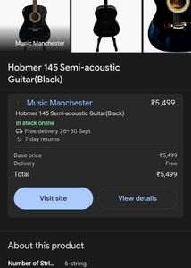 Hobmer Acoustic Guitar