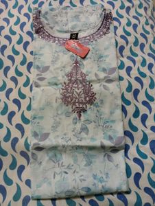 Elegant Floral Kurta