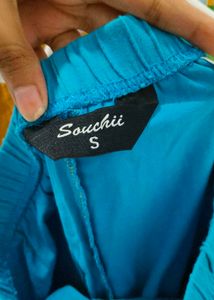 Blue Churidar Leggings