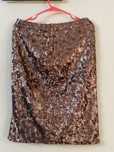 High end Bar III shimmer skirt