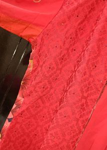 Red And Golden Complete Suit