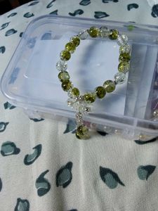 Dual Shade Green Bracelet ( New Design )