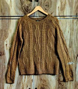 Brown Branded Pullover Si,e-36-38