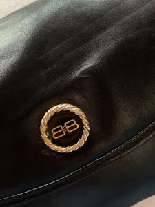 Balenciaga Elegant Black Clutch