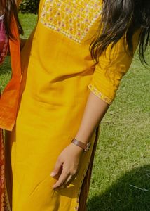 Elegant Embroidered Kurta