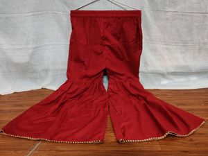 Red &amp; Gold Kurta Set