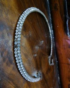 Elegant Silver Rhinestone Choker Necklace❤️