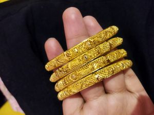 Golden Women&#39;s Bangles...