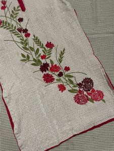 Embroidered Floral Kurta