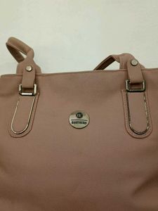 Brown Tote  Office Bag