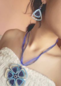 Summery Flower Quilling Jewellery