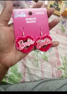 COMBO of Miniso Barbie Earrings And Coin Purse