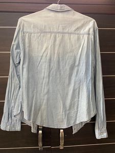 Breakers Soft Denim Shirt…Ice Blue Colour…designer