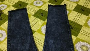 Acid Wash Denim Shorts