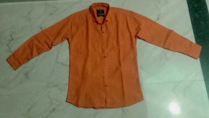Orange Long Sleeve Shirt