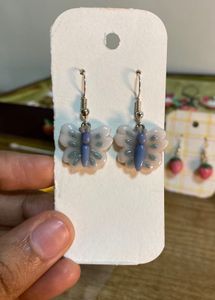 Handmade Butterfly Dangle Earrings