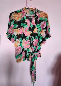 New Korean Wrap Around Top