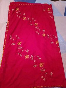 Stylish Saree With Desinger Blouse