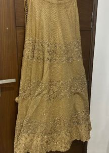 Gold Embroidered Lehenga Choli