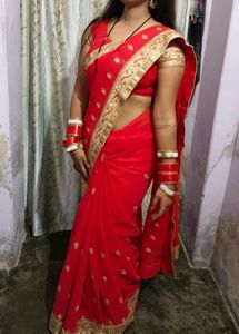 Pink Saree