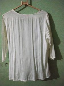 Elegant Printed Top Xl
