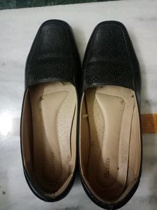 Black Cut Shoes