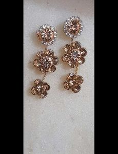 Flower Golden Earrings
