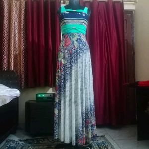 Floral Print Maxi Dress
