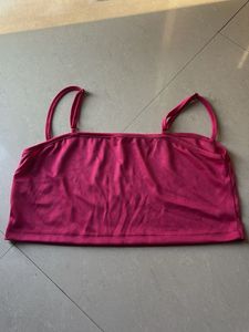 Pink Crop Top - Trendy!