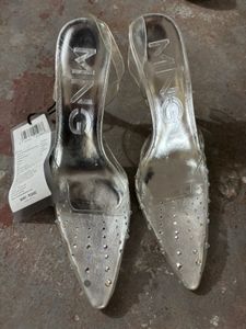 OG Mango Clear Heels