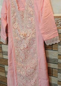 Cut Work Kurta Set