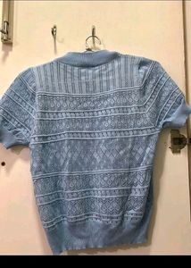 Sky Blue Top For Women