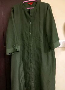 Olive Green Coloured Kurta
