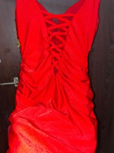 Sexy Red Bodycon Party Dress