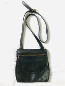 Fossil Genuine Leather Crossbody Bag