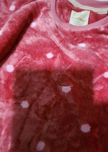 Fox fur Cozy Polka Dot Pajama Set