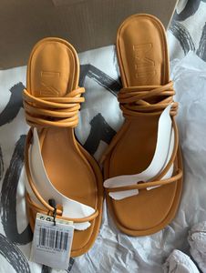 Mango Strappy Heels