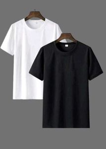 Classic Black & White Tee Bundle Pack Of 2 T-Shirt
