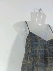 Plaid Cami Dress